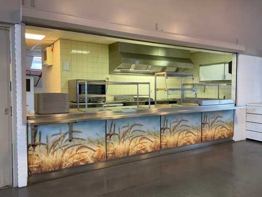 Bureau de distribution en acier inoxydable - complet