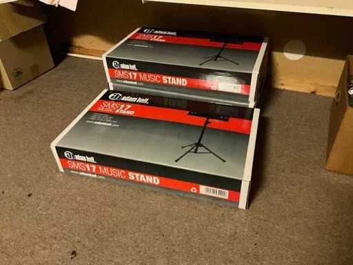 Adam hall Music stands (3x)