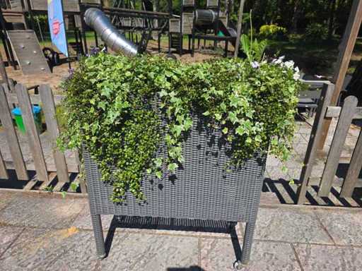 Sediamo – Mobile Plastik-Blumenbox 
