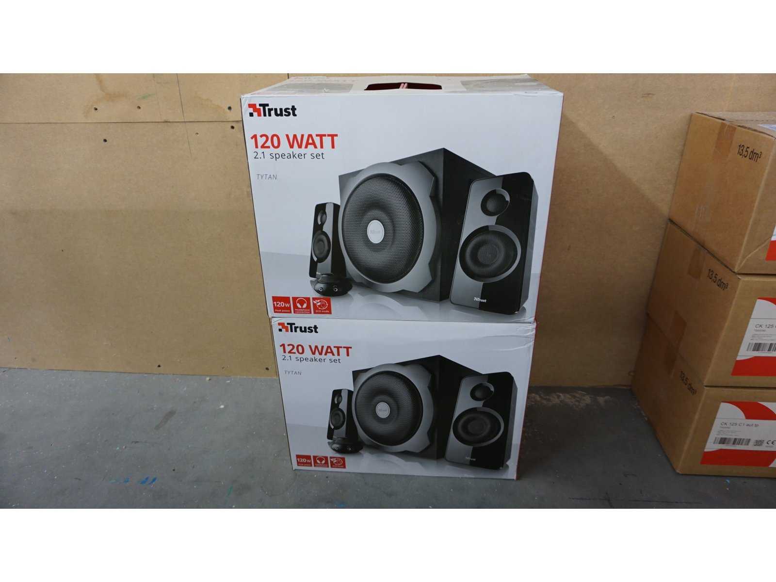 Subwoofer trust best sale 120 watt