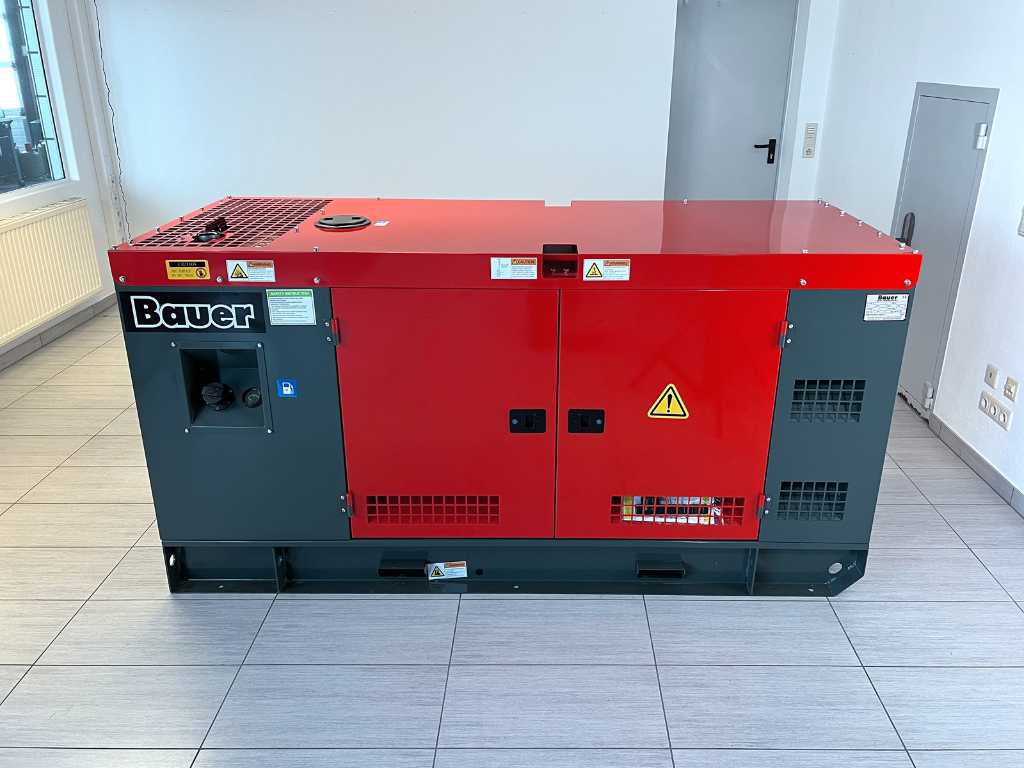 Bauer Emergency Power Generator GFS-12 ATS Diesel - 12 kW -Stationary emergency power generator for house feed-in, low-speed, water-cooled
