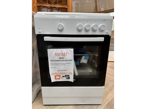 Beko Kookfornuis op gas