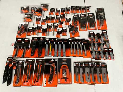 Skandia Mix Lot Handwerkzeuge, Arbeitsmesser und Inbusschlüssel