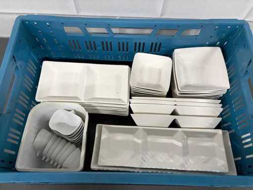 Partij Porseleinen Schaaltjes