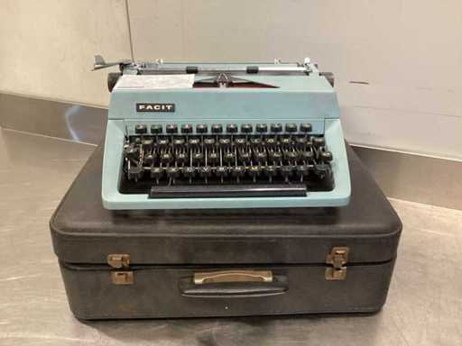 Facit TP2 Machine à écrire vintage portable