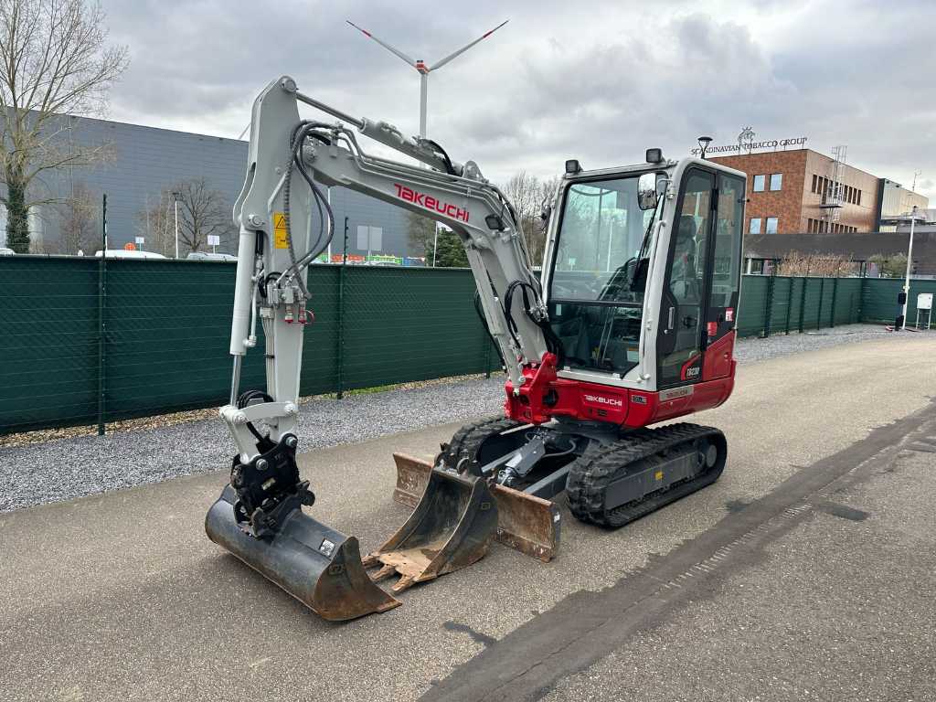 2021 Takeuchi TB230 Midi Excavator Troostwijk Auctions