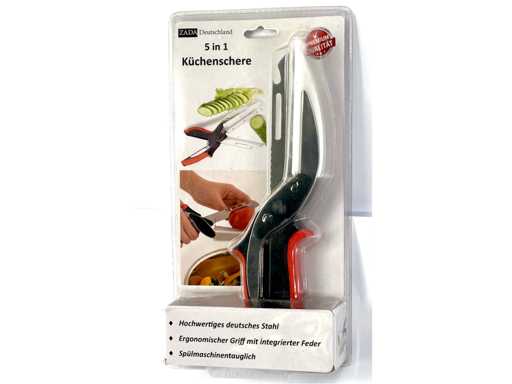 *NOU* Foarfece de bucătărie 5 în 1, ustensile de bucătărie, feliator de legume (200 de bucăți)