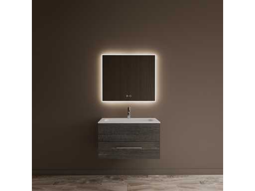 Gliss Design Mobile Base 70 cm Apollo Rovere Nero Set