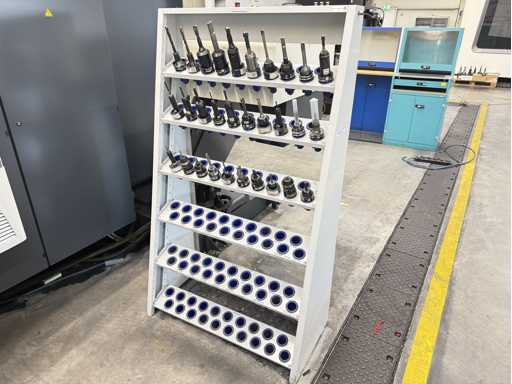   30 pcs SK40 tool holders with tools