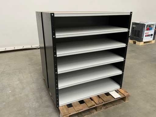 Povag OMP.336.01 Armadio a mensole aperto - 5 scaffali