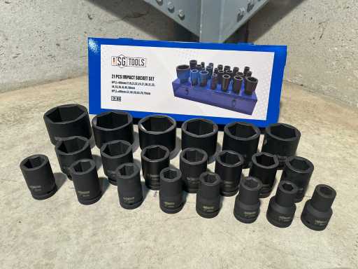 Stahlgruppe impact socket set
