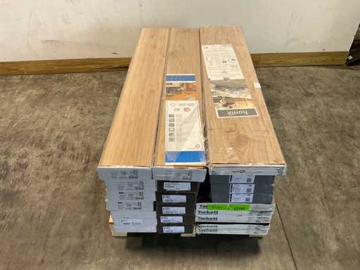 Laminaat – diverse soorten, ca. 48m²