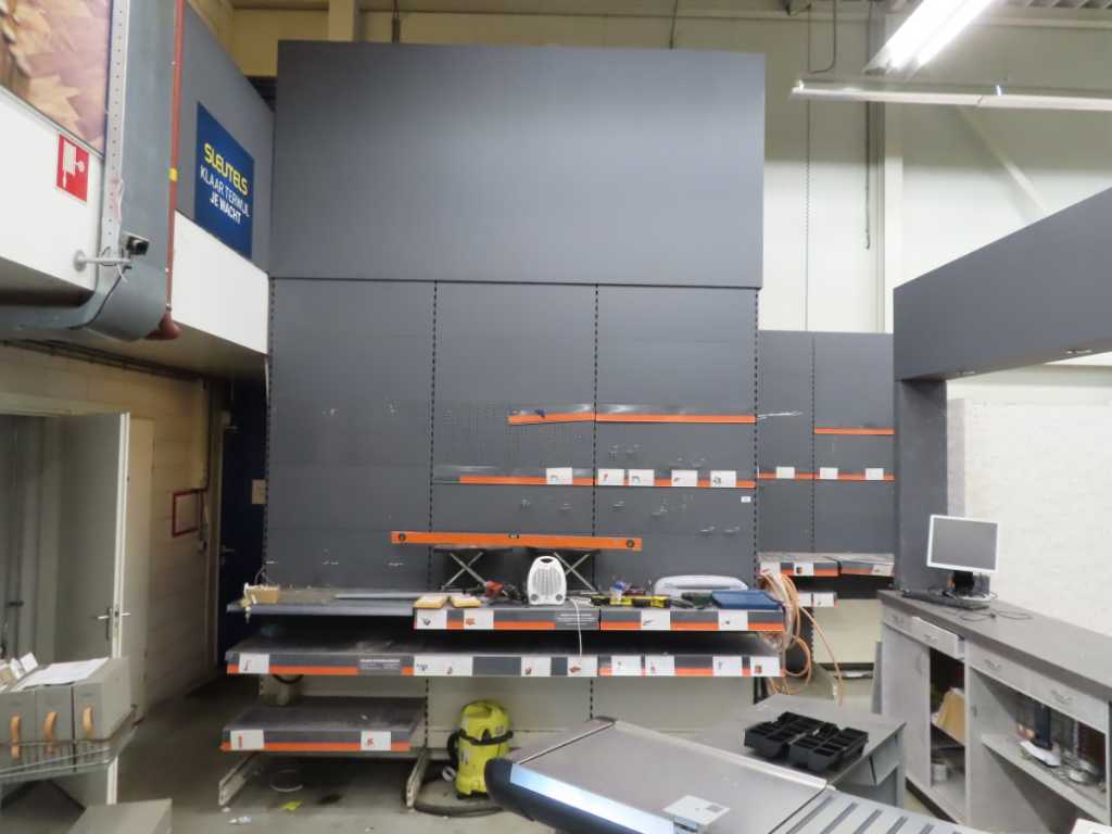 Datec - Retail shelving wall