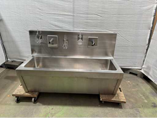 Stainless steel washbasin