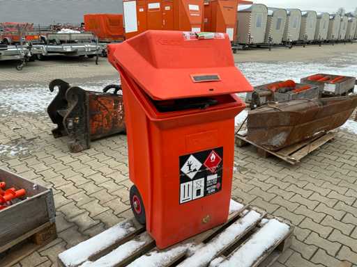 Réservoir de stockage mobile de carburant Western ECW 105