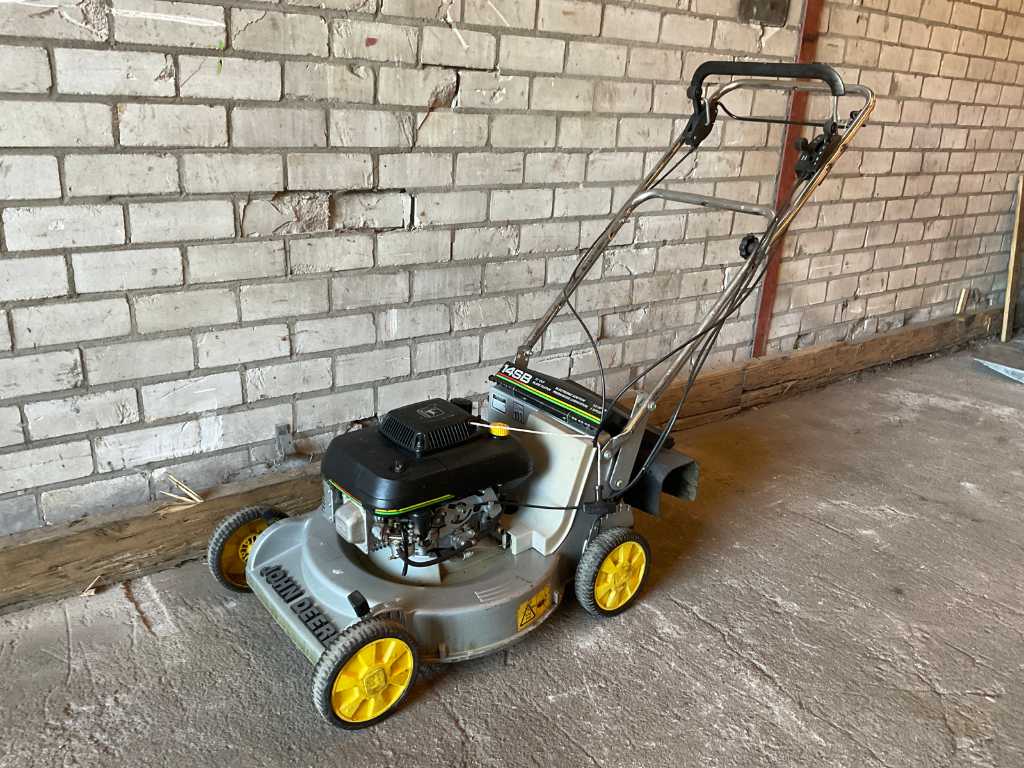 Old john discount deere push mower