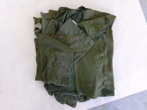 Brytyjska chusta oliwkowa, wadliwa (R13) (260x)