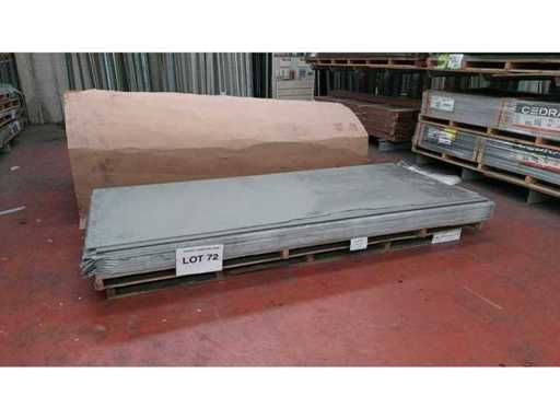 Cedral Board dakrand C56 Metaalgrijs 3050x1220x9mm 20st