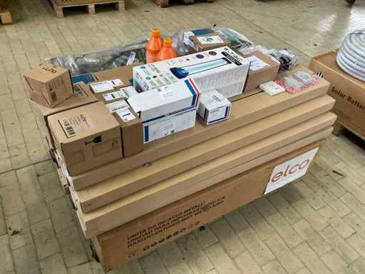 Stock of accessories, spare parts and warehouse stocks