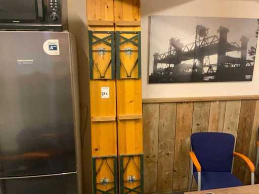 Ensemble pliant de table à bière en 3 pièces