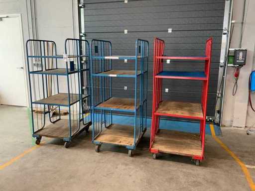 Regalwagen (3x)