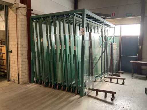 Muyen KO250F Suport glisant pentru sticlă