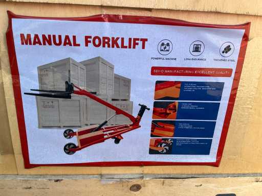 2025 Chariot élévateur manuel PHT620 Transpalette électrique