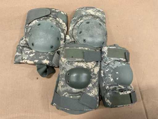 Knee and elbow pad set