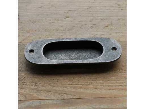 (1000x) Gusseisenbecher-Griff – rund 12 cm