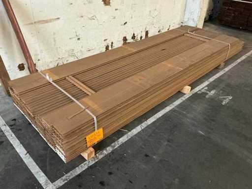 Ayous Thermo 21x125 Hardhout