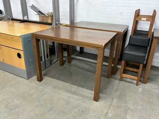 Masă de restaurant cu jumătate de înălțime (2x)