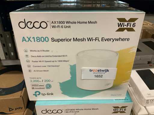 TP Link AX1800 Superior Mesh WiFi (6x)