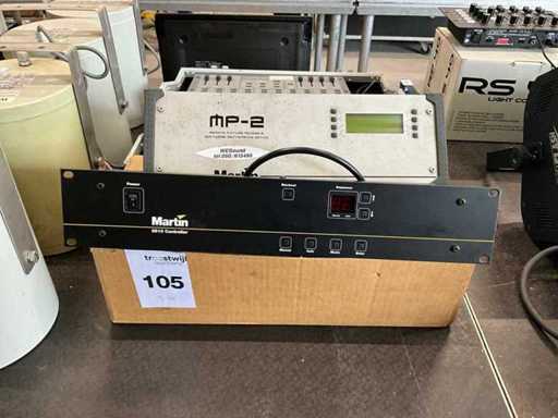 Martin 2510 controller / MP-2 Software upload + licht controller