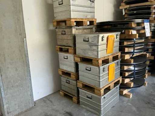 ALU Storage boxes - 10pcs