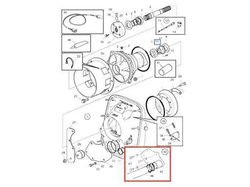 Volvo Penta exhaust block-off kit for krikasset - 23536245