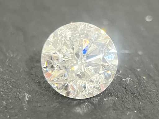 Diament o szlifcie brylantowym 1,23 karatu naturalny diament