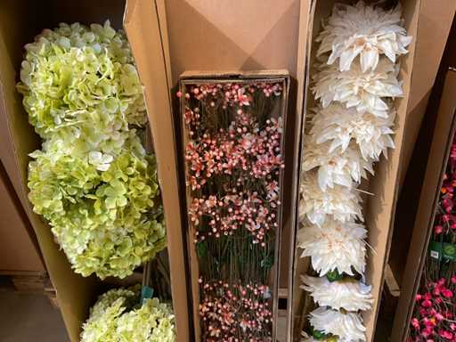 Silka Lot de fleurs artificielles