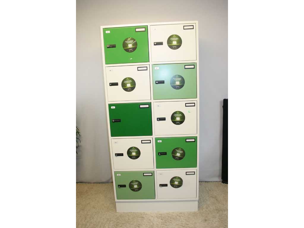 4 x Robberechts - Locker cabinet