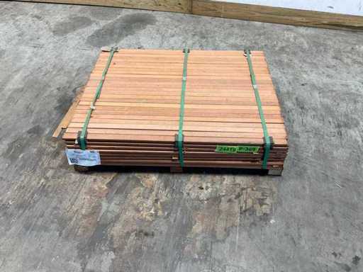 HDH Keruing slat 100x3,1x1,5 cm (194x)