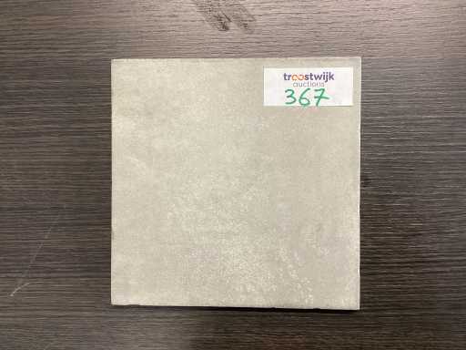 Terratinta Tsquare Floor Smoke mat Piastrella 20x20 cm 9 m²