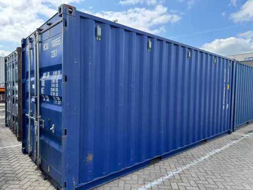 Container - 20 ft One Way / Ongebruikte Zeecontainer - RAL 5013 - Shipping Container - 2015
