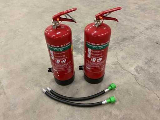 Estintore in schiuma Mobiak AB - 6L (2x)