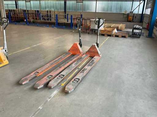 Lot MIC Hydraulic Hand Pallet Truck (2x)