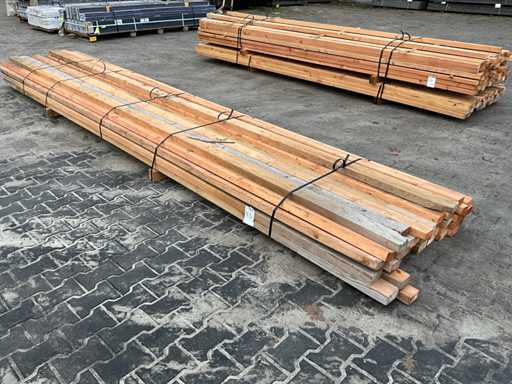 Grenen regel 5x10x500 cm (40x)