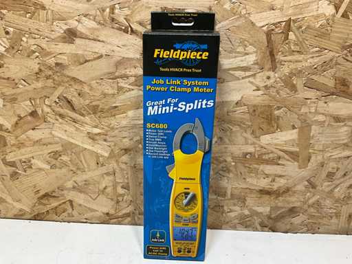 Fieldpiece SC680 Draaibare klemmeter Job Link