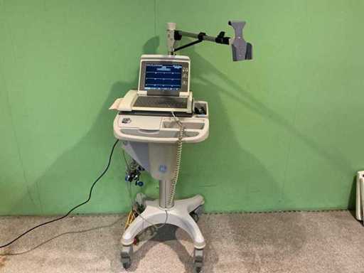 GE MAC5500 ECG device 12sl Marquette including trolley medical equipment