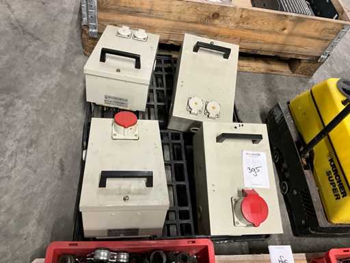 Klöckner-Moeller BD 2-AK 21/ S 27/Form P Canalis puszki ścienne (4x)