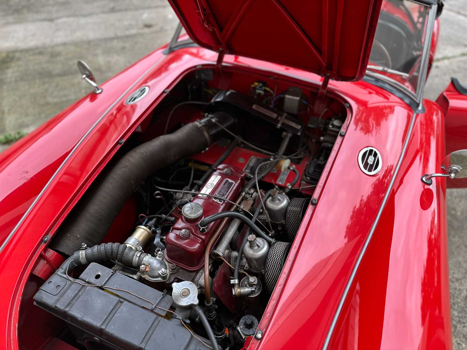 MG MGA Cabriolet 1957, BX-81-86