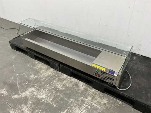 Afinox - VRX 1560 - Opzet koelvitrine