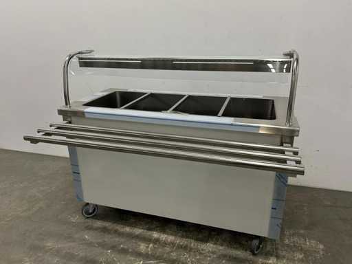 Emainox - R15 - Bain-mariewagen with heat bridge